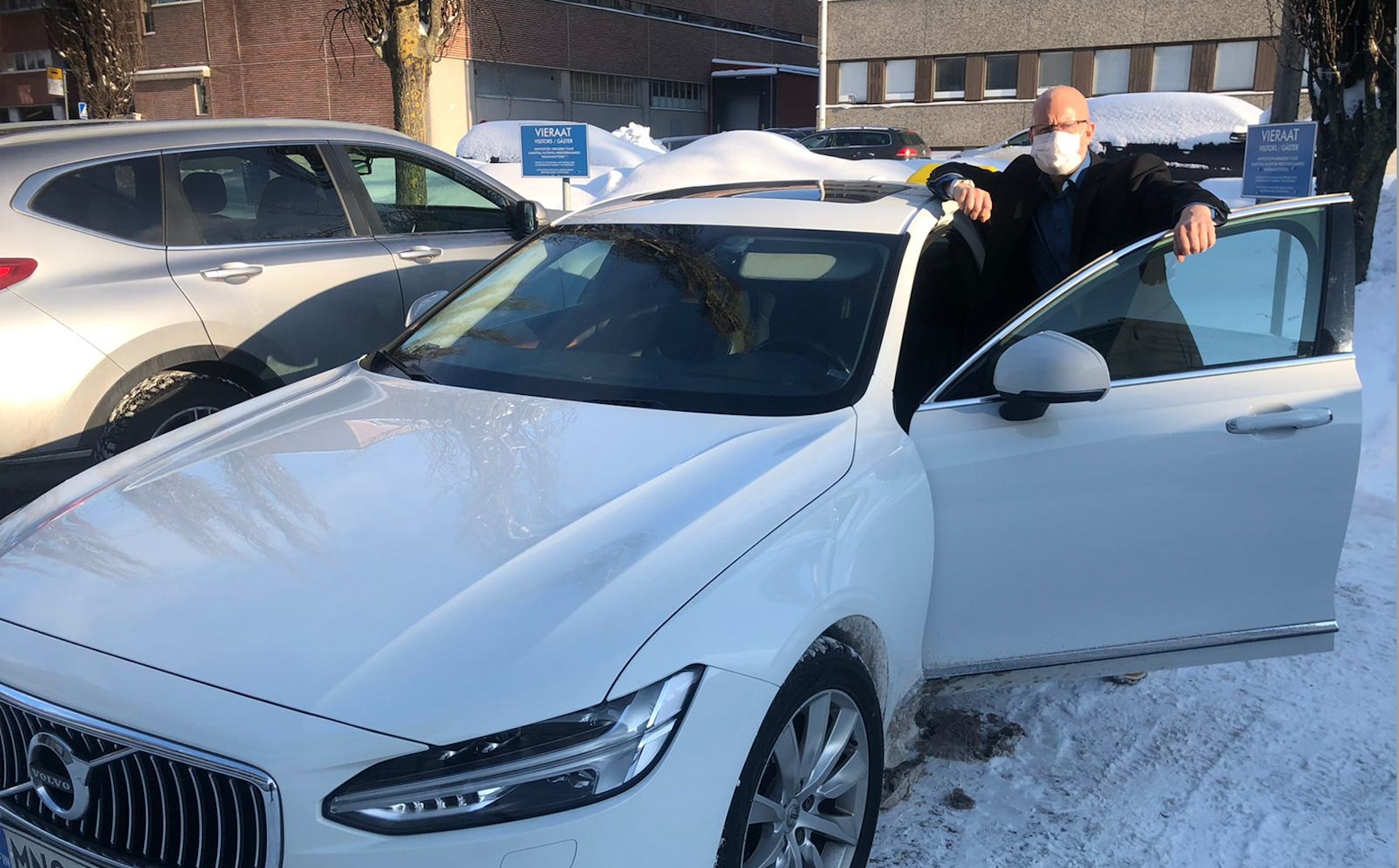 Marko Bergman toimii SnapCab Premium yrittäjänä.