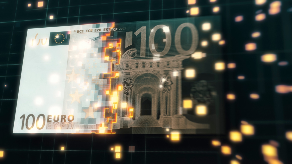 Kuvituskuva Digital Euro 