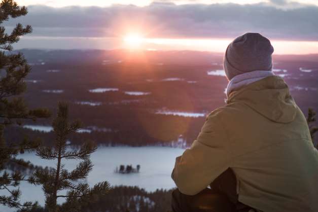 Ruka-Kuusamon luontoa talvella